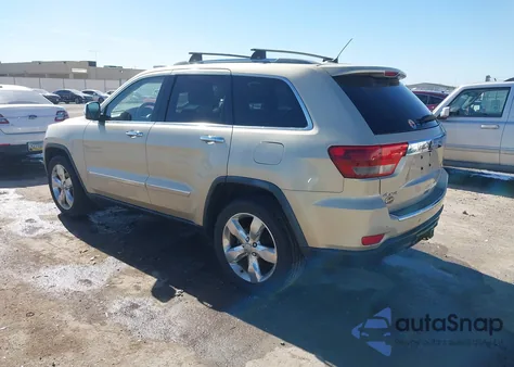 2012 Jeep Grand Cherokee Overland z USA, uszkodzony, nr VIN 1C4RJFCG8CC129588